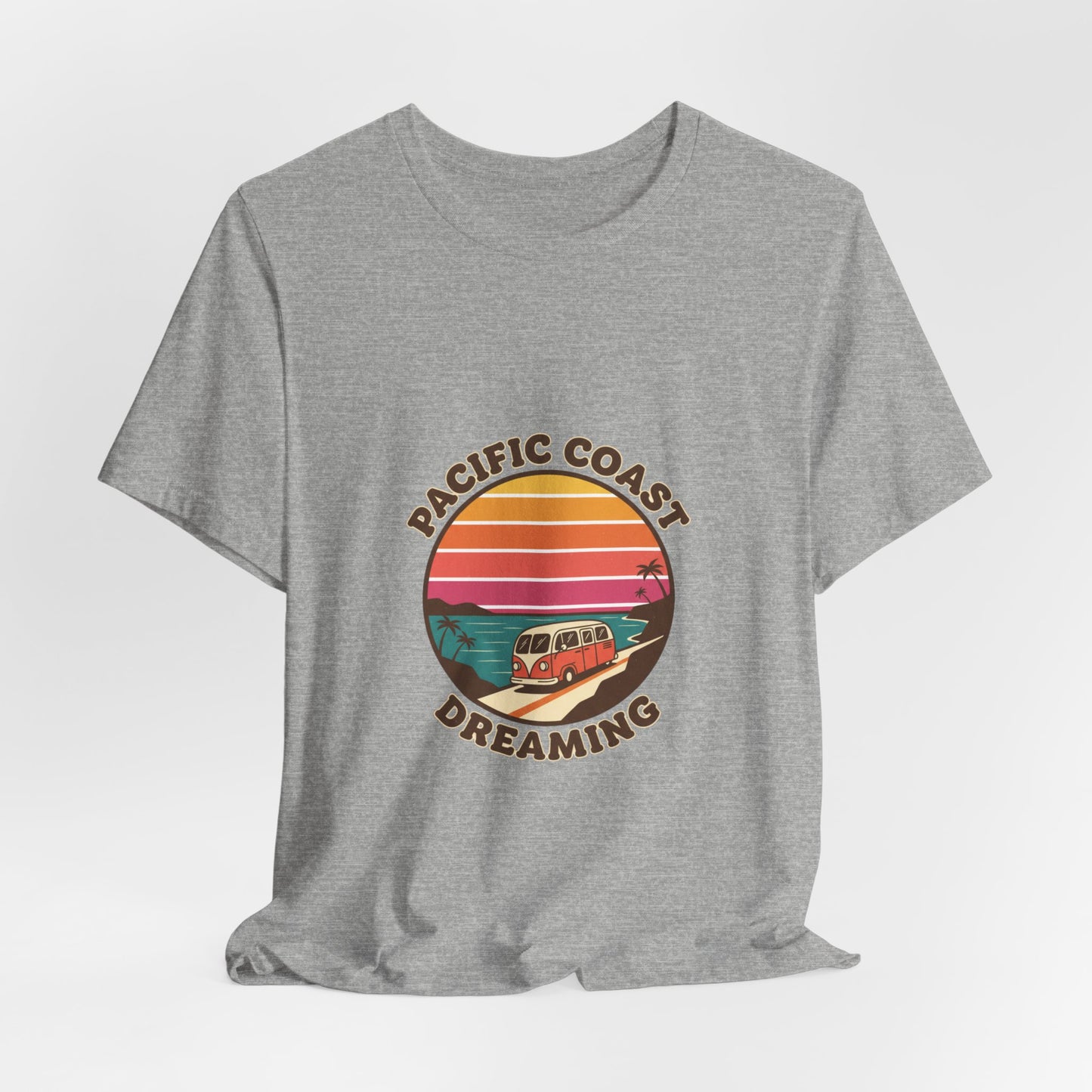 Pacific Coast Dreaming Tee | 70s Sunset Retro Surf Graphic