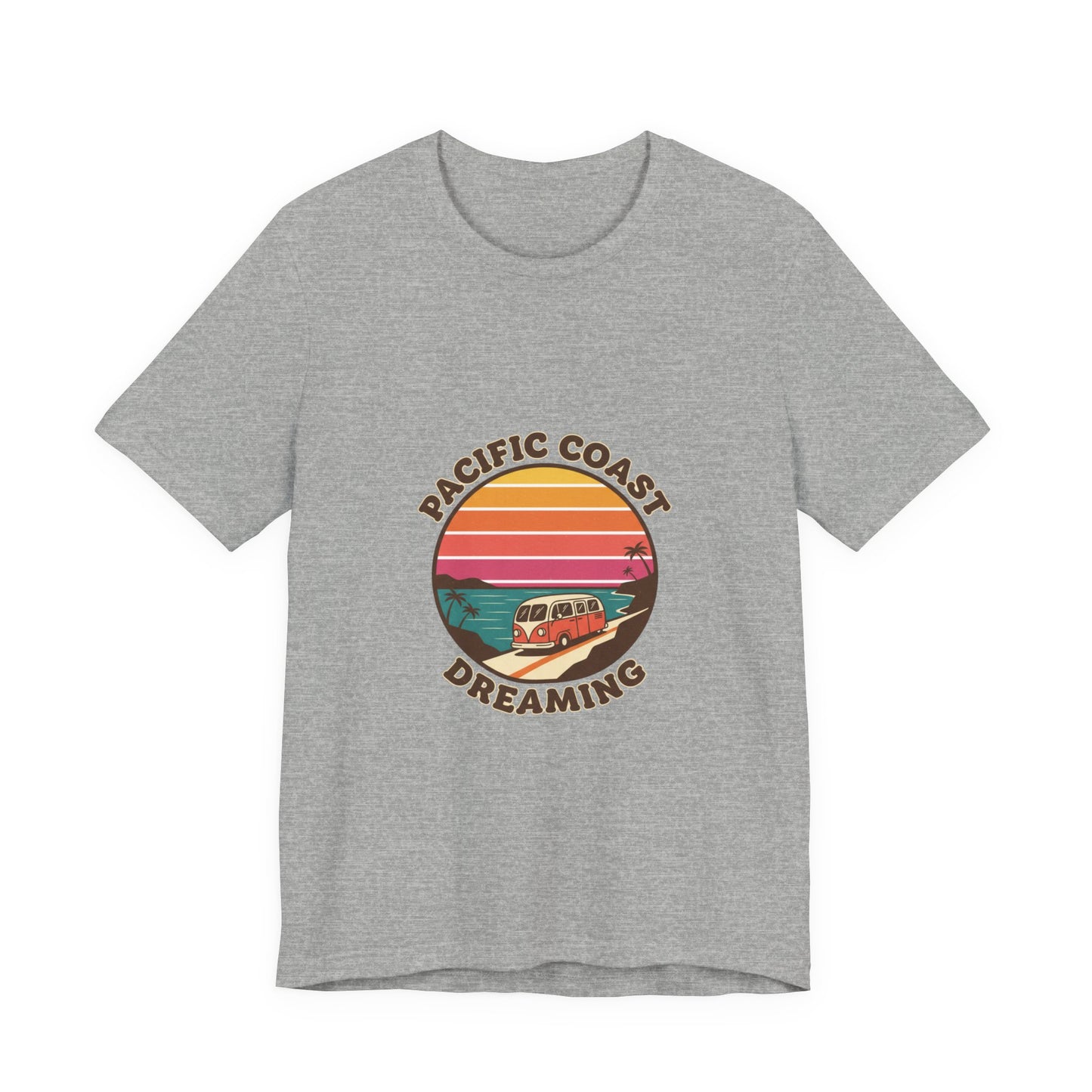 Pacific Coast Dreaming Tee | 70s Sunset Retro Surf Graphic