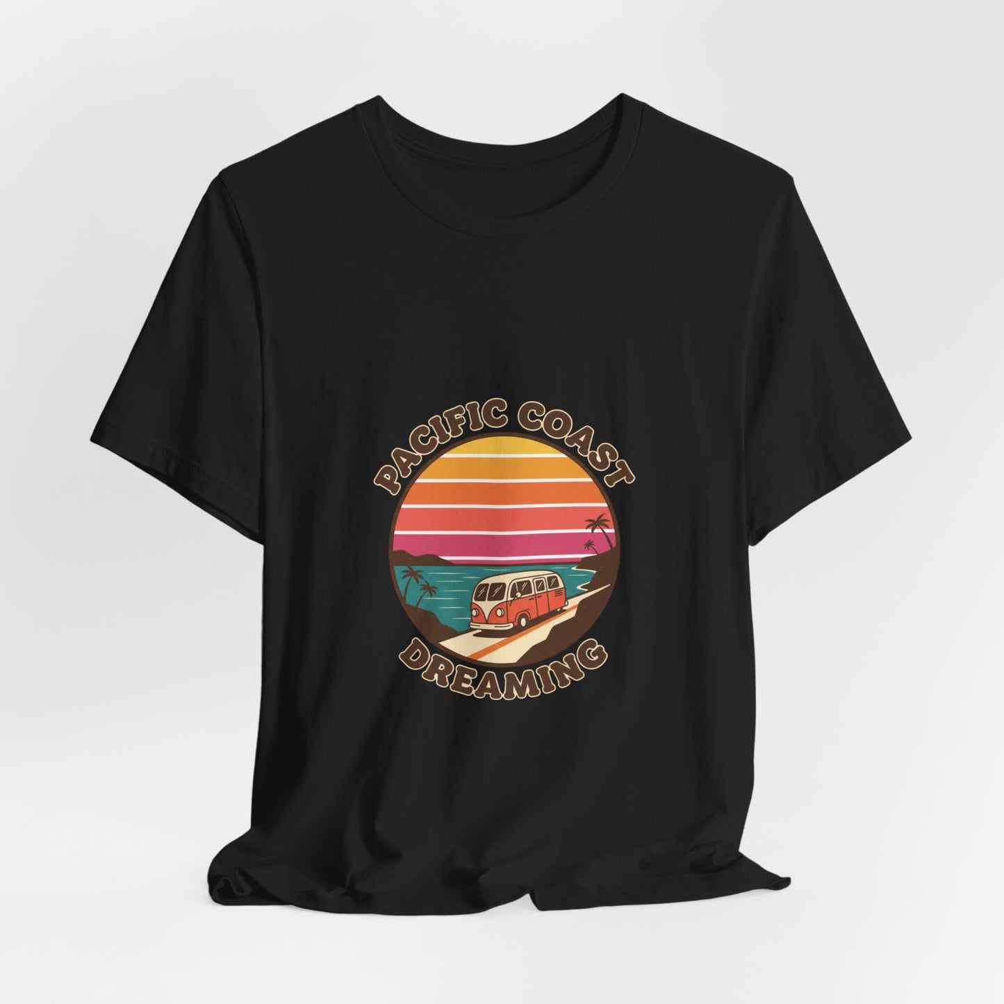 Pacific Coast Dreaming Tee | 70s Sunset Retro Surf Graphic