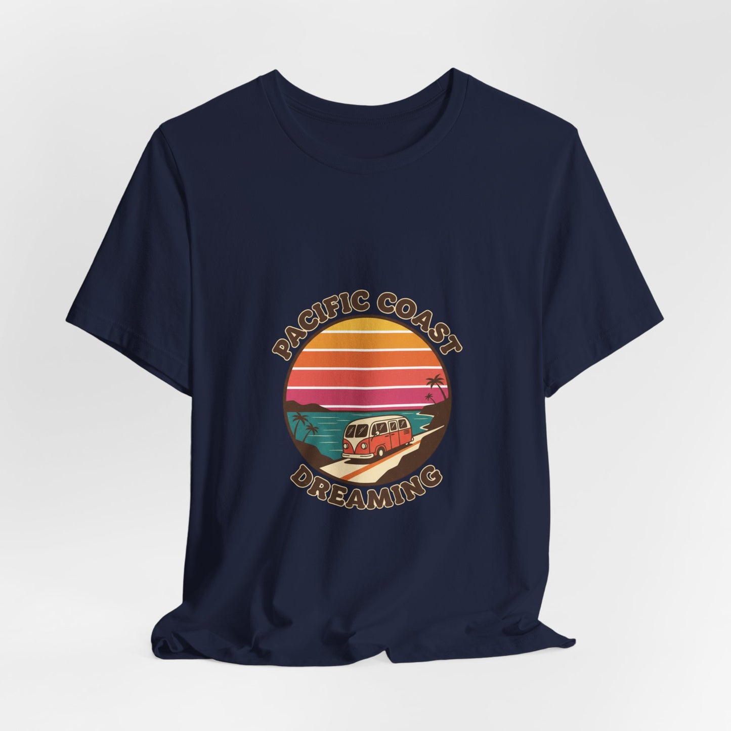 Pacific Coast Dreaming Tee | 70s Sunset Retro Surf Graphic