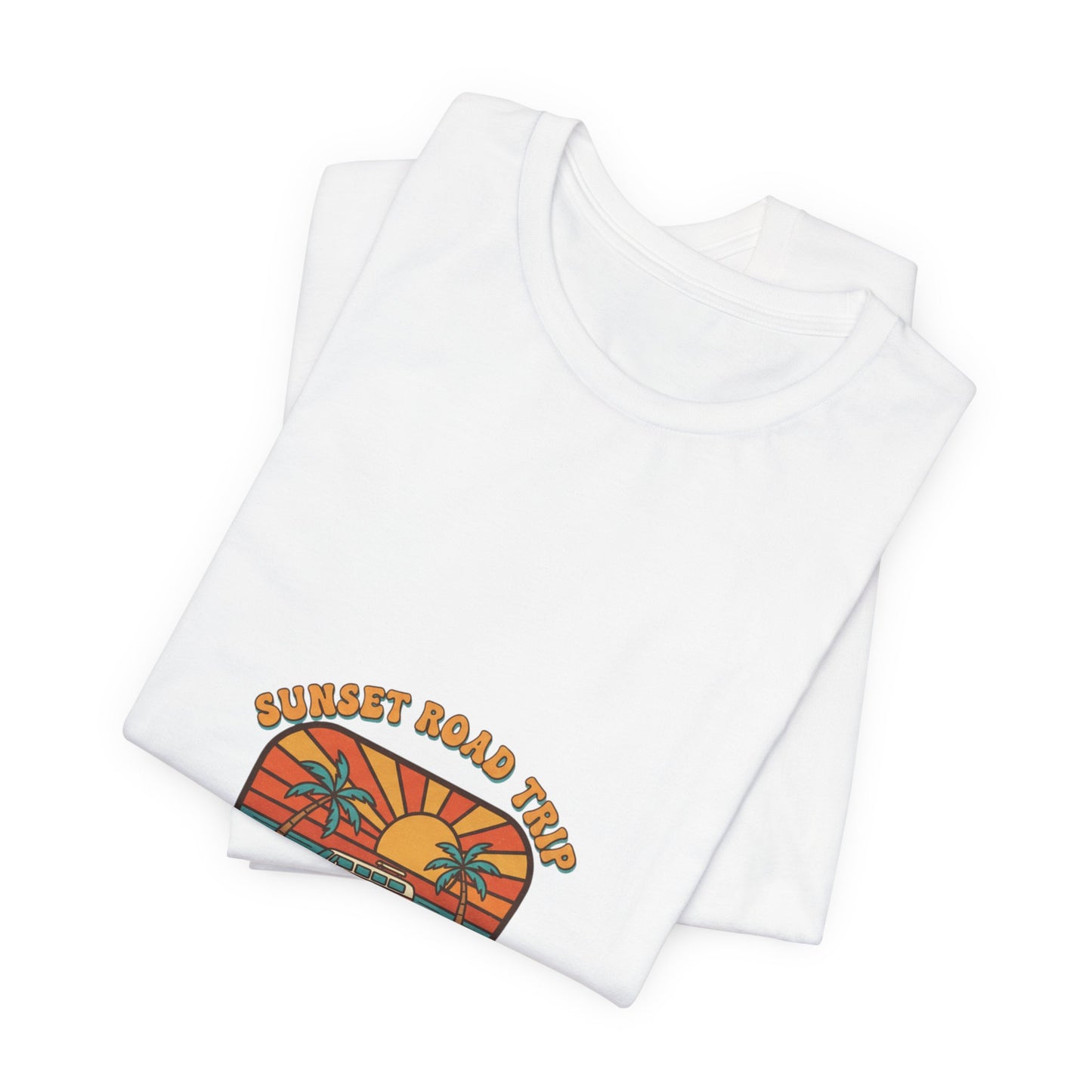 Sunset Road Trip Tee — "Sunset Road Trip Club" Graphic T-Shirt