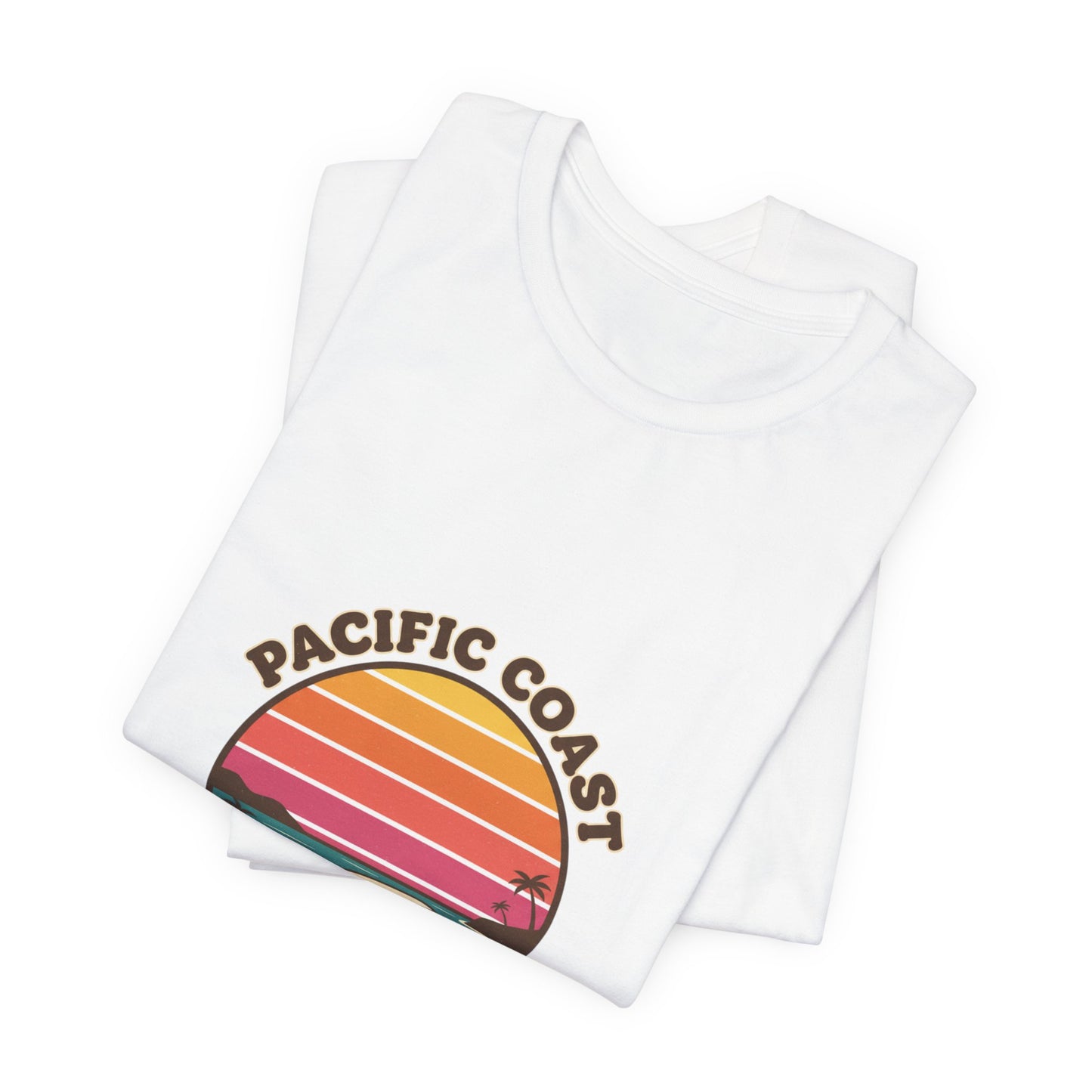 Pacific Coast Dreaming Tee | 70s Sunset Retro Surf Graphic