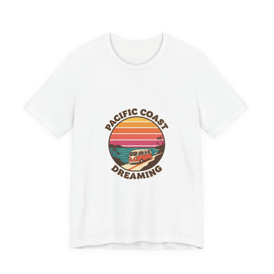 Pacific Coast Dreaming Tee | 70s Sunset Retro Surf Graphic
