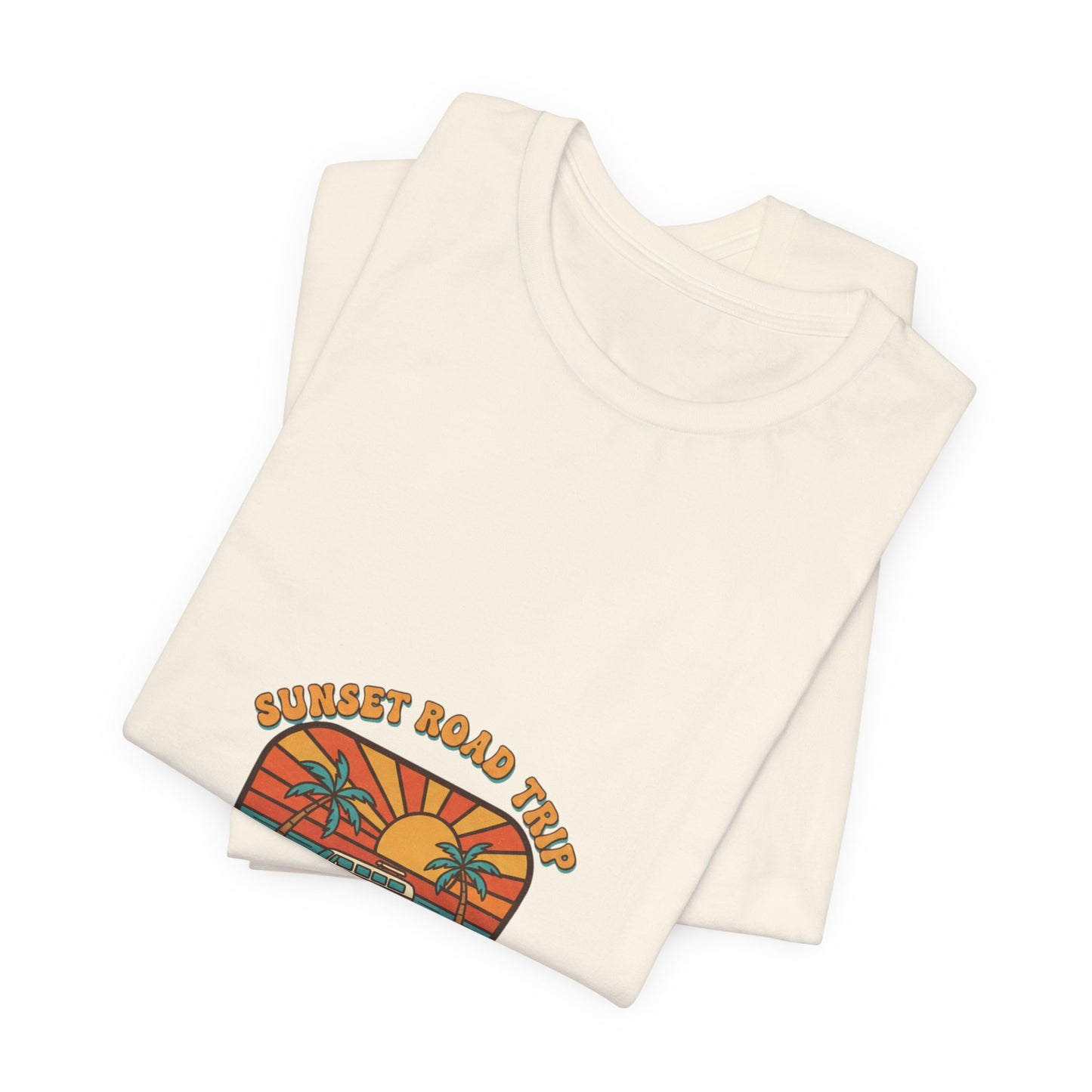 Sunset Road Trip Tee — "Sunset Road Trip Club" Graphic T-Shirt
