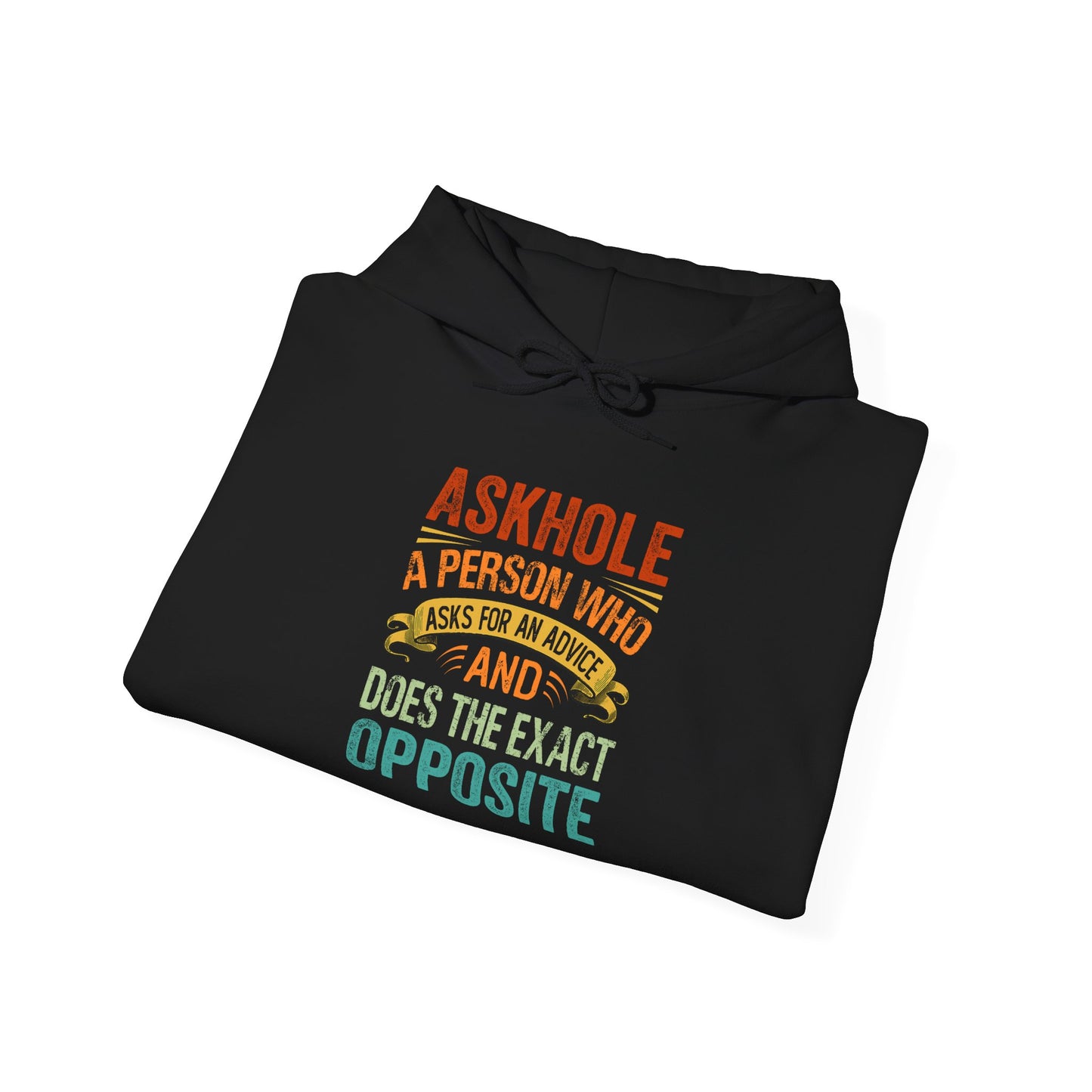 Playful Askhole Graphic Hoodie