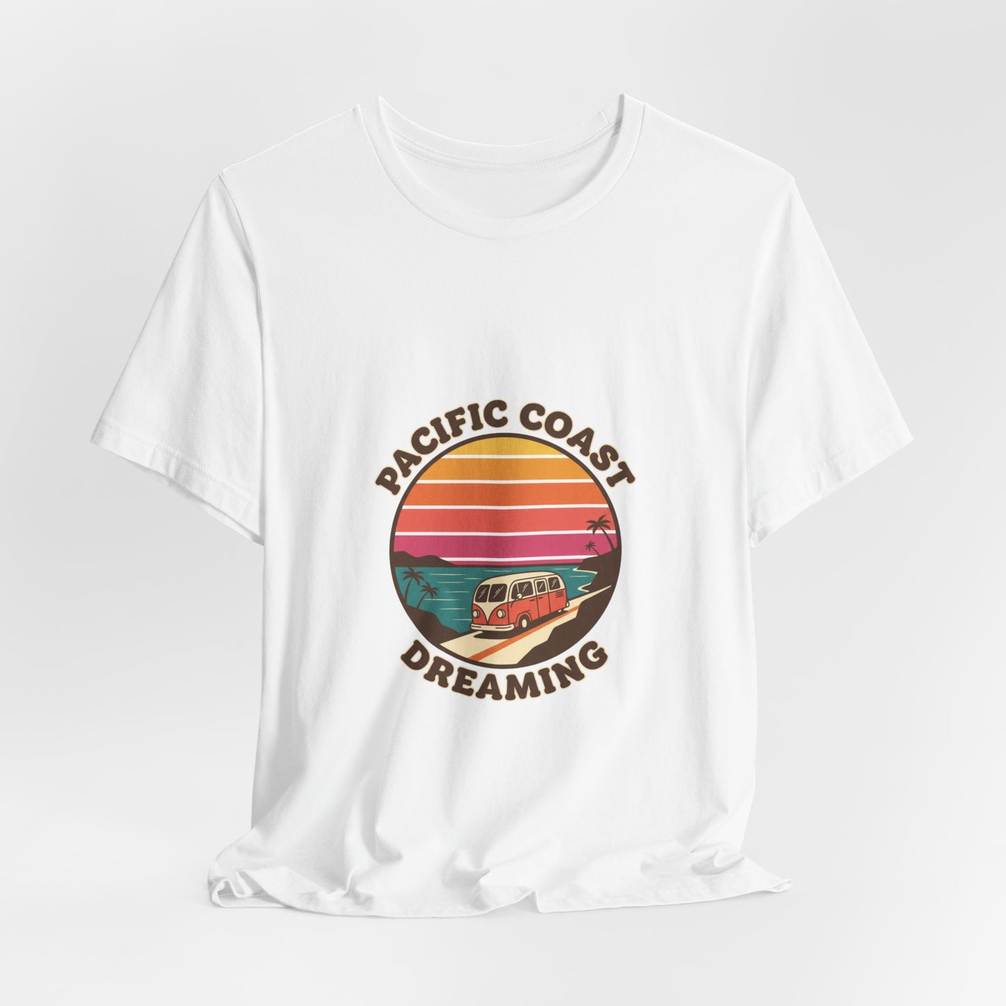 Pacific Coast Dreaming Tee | 70s Sunset Retro Surf Graphic