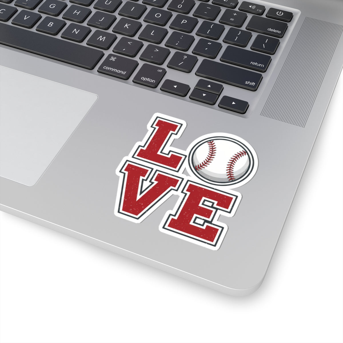 Baseball LOVE Sticker | Waterproof Vinyl Decal