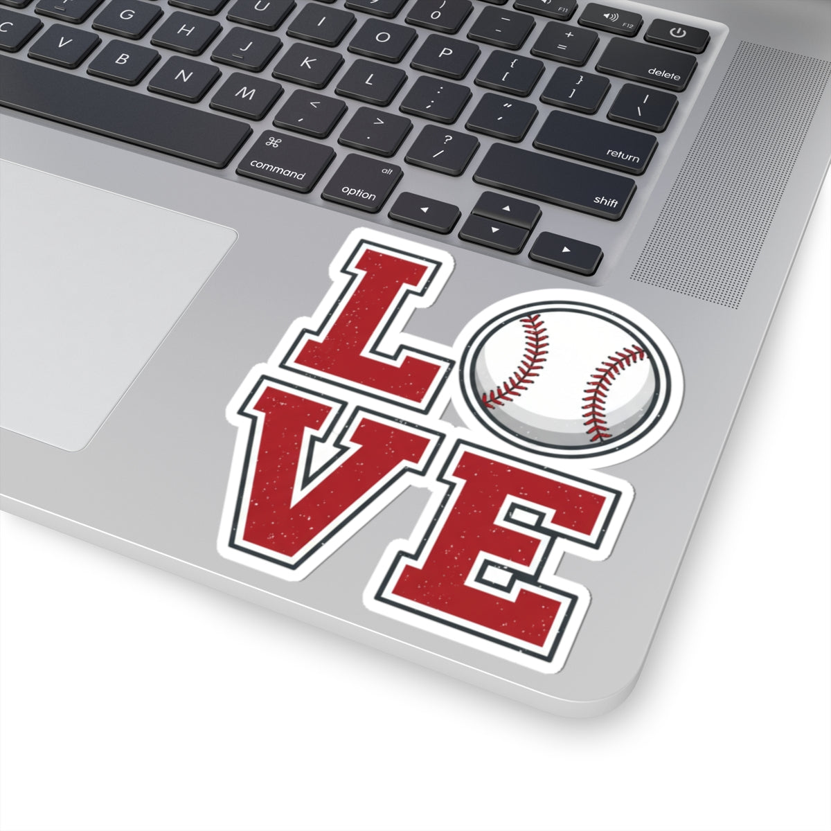 Baseball LOVE Sticker | Waterproof Vinyl Decal