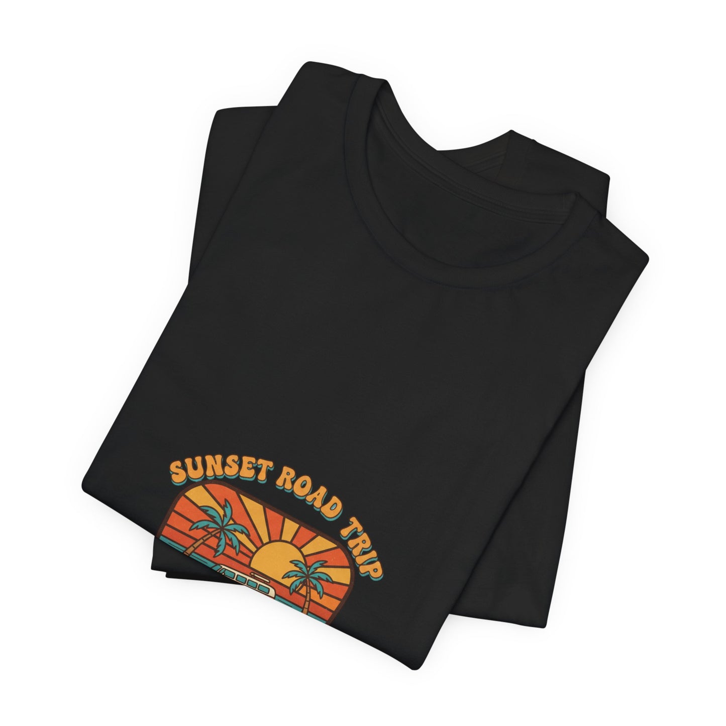 Sunset Road Trip Tee — "Sunset Road Trip Club" Graphic T-Shirt
