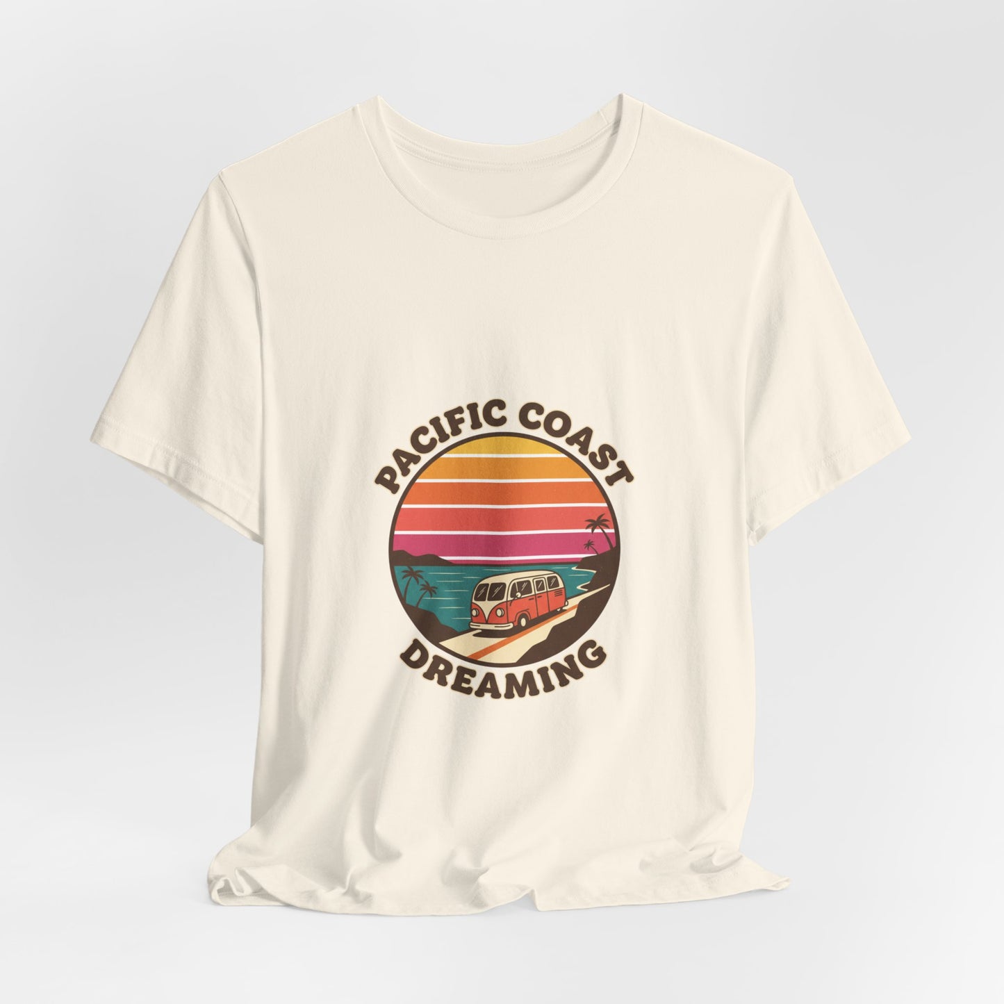 Pacific Coast Dreaming Tee | 70s Sunset Retro Surf Graphic