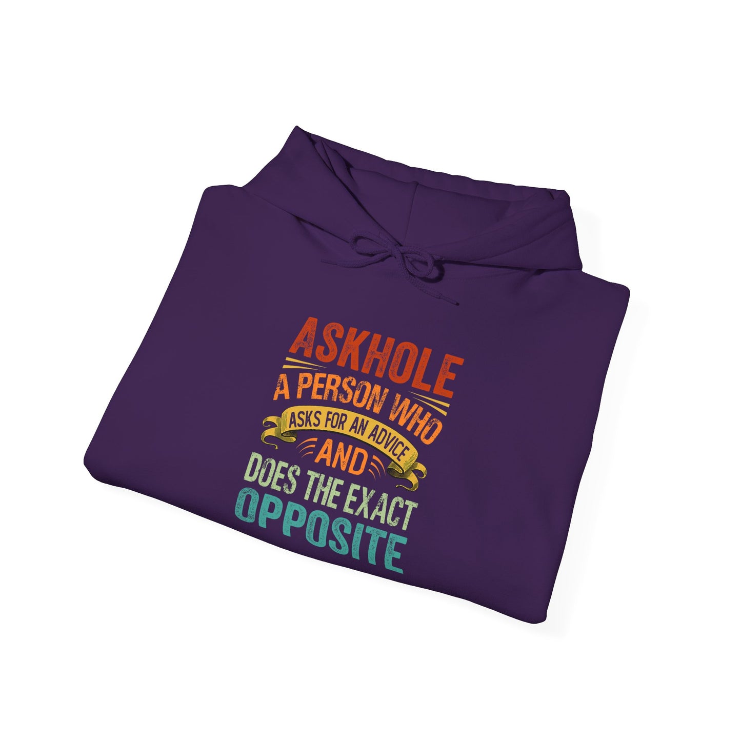 Playful Askhole Graphic Hoodie