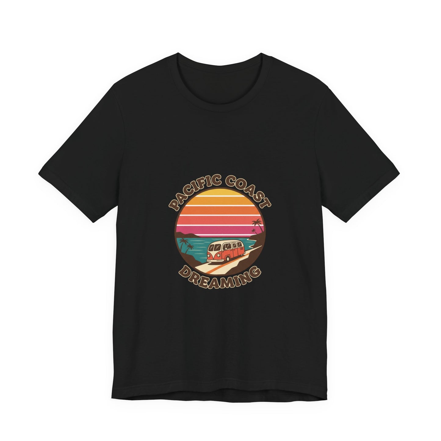 Pacific Coast Dreaming Tee | 70s Sunset Retro Surf Graphic