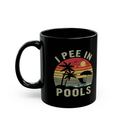 Vibrant Pool Humor Mug