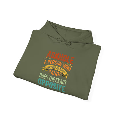 Playful Askhole Graphic Hoodie