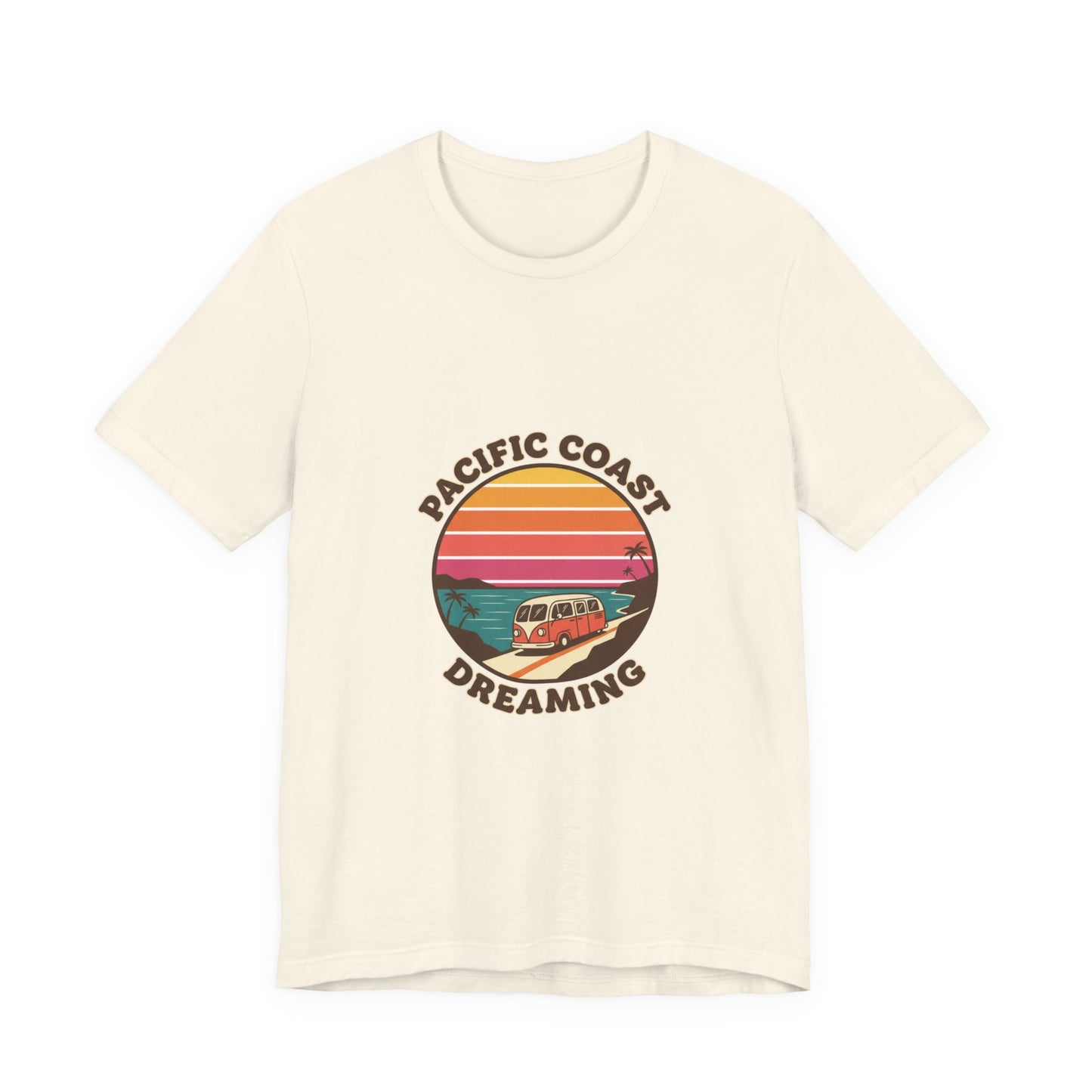 Pacific Coast Dreaming Tee | 70s Sunset Retro Surf Graphic
