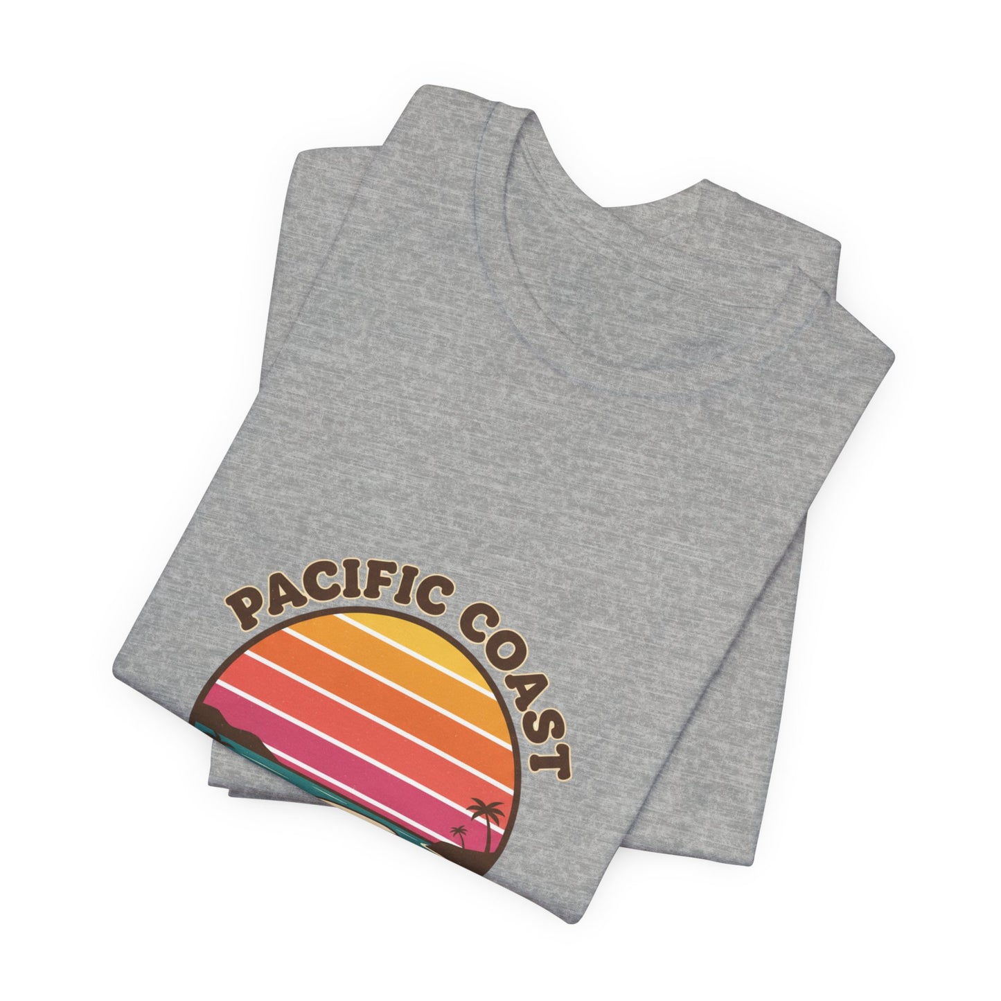 Pacific Coast Dreaming Tee | 70s Sunset Retro Surf Graphic