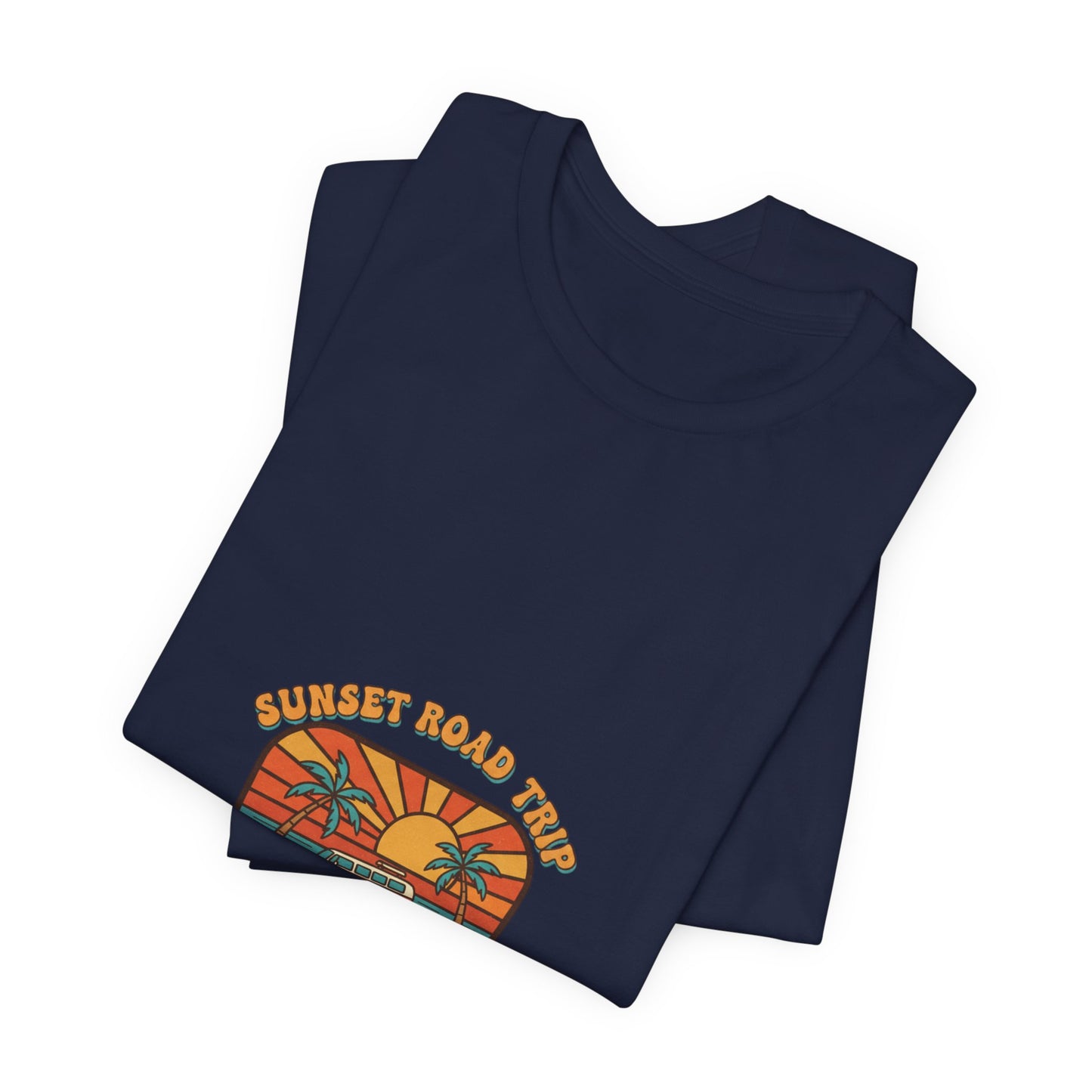Sunset Road Trip Tee — "Sunset Road Trip Club" Graphic T-Shirt