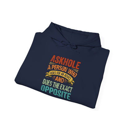 Playful Askhole Graphic Hoodie